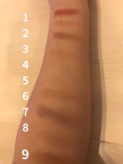 UR GLAM BLOOMING EYE COLOR PALETTE/U R GLAM/アイシャドウパレットを使ったクチコミ(4枚目)