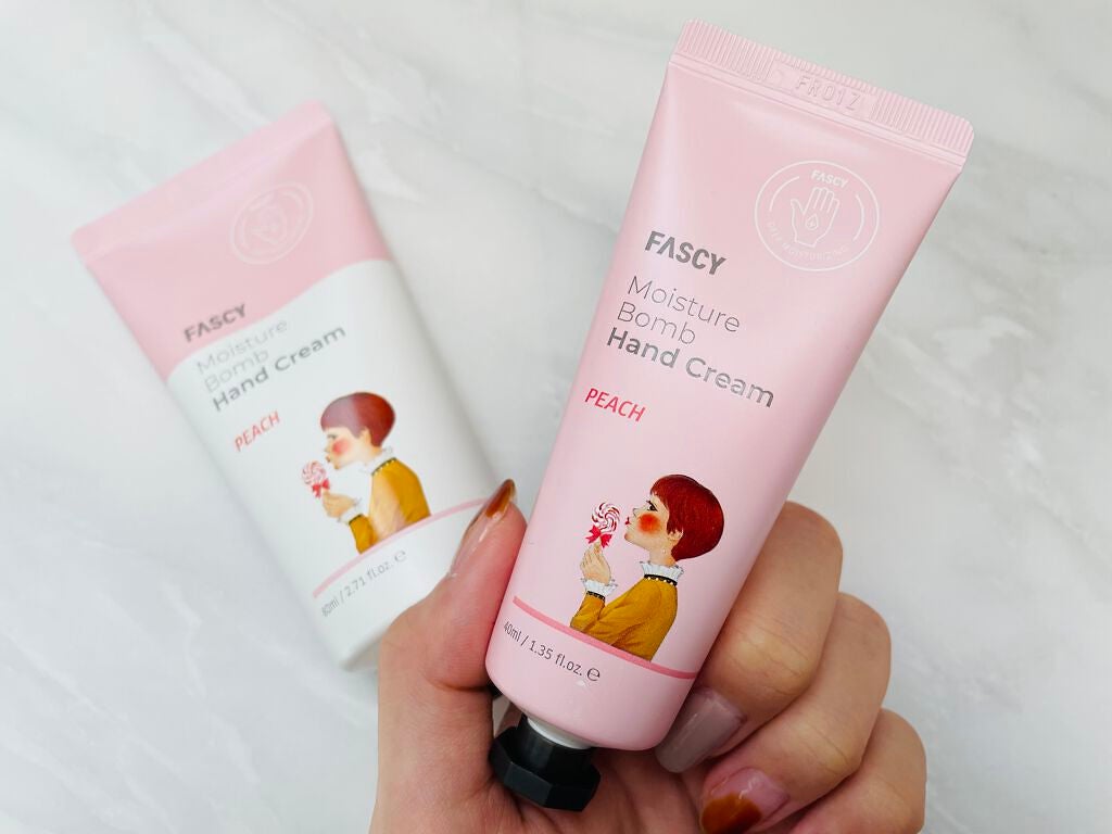 モイストボムハンドクリーム/FASCY(パーシー)/ハンドクリームを使ったクチコミ(3枚目)