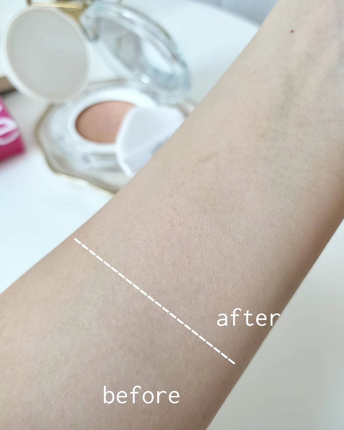 ヴィーガン リリーフ サン エッセンス /athé/日焼け止めクリームを使ったクチコミ(4枚目)