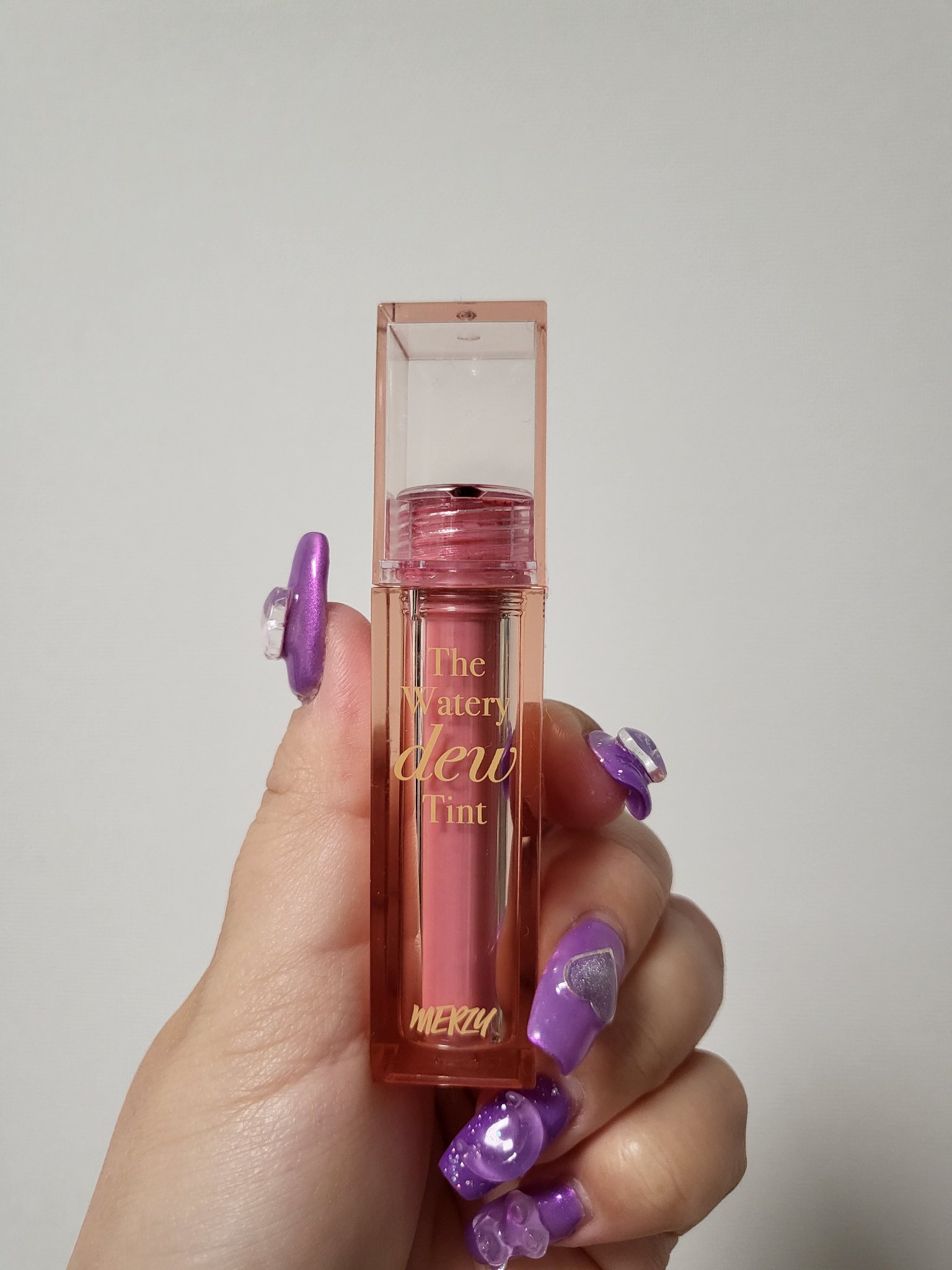 ザ ウォータリーデューティント WD3 ピンク ヘイズ/MERZY/リップティントを使ったクチコミ（1枚目）