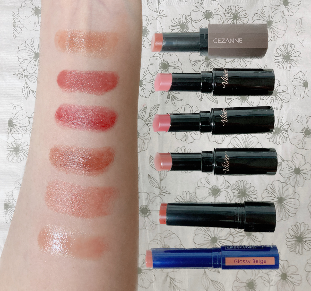 リップカラーシールド/CEZANNE/口紅を使ったクチコミ（3枚目）