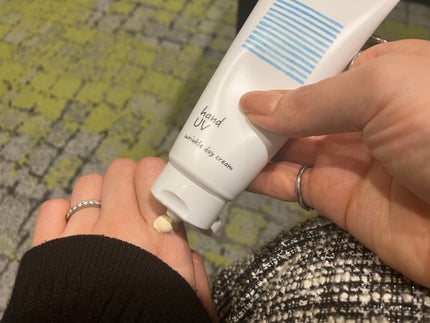 ハンド UV リンクルデイクリーム W/ナリスアップ/ハンドクリームを使ったクチコミ(1枚目)