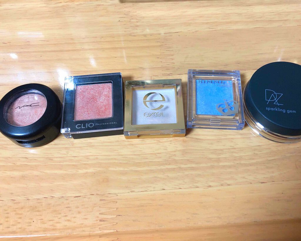 エクストラ ディメンション アイシャドウ ジャスト グリーミング/M・A・C/単色アイシャドウを使ったクチコミ（2枚目）