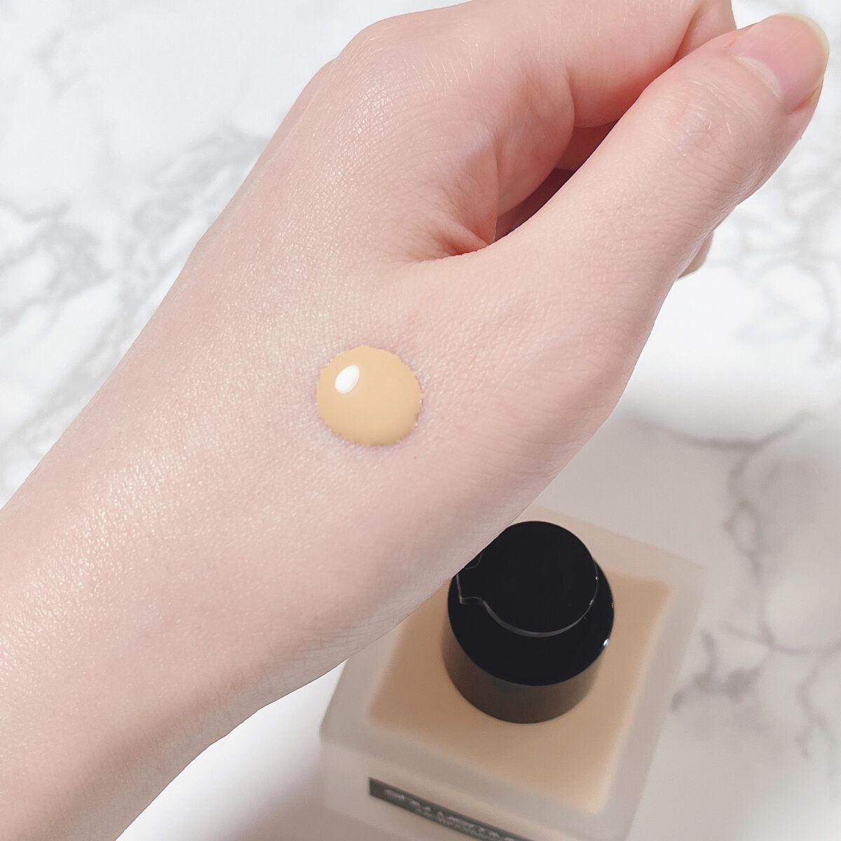 (旧)アンリミテッド ラスティング フルイド/shu uemura/リキッドファンデーションを使ったクチコミ(2枚目)