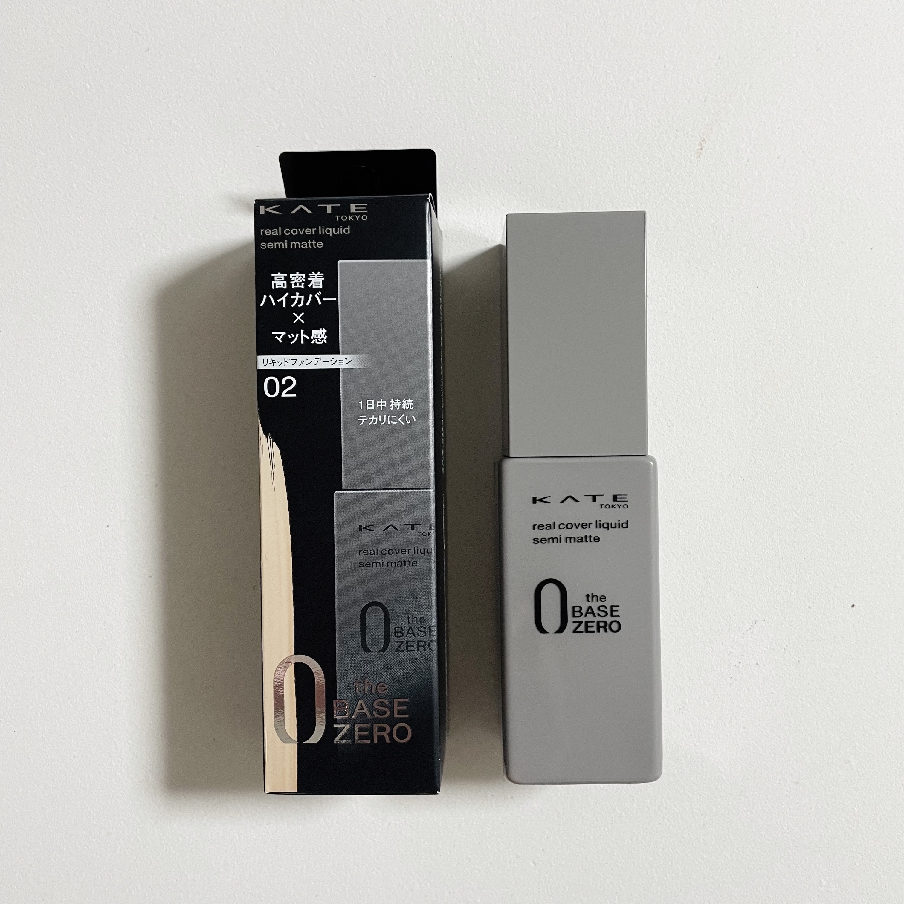 リアルカバーリキッド（セミマット）/KATE/リキッドファンデーションを使ったクチコミ（1枚目）
