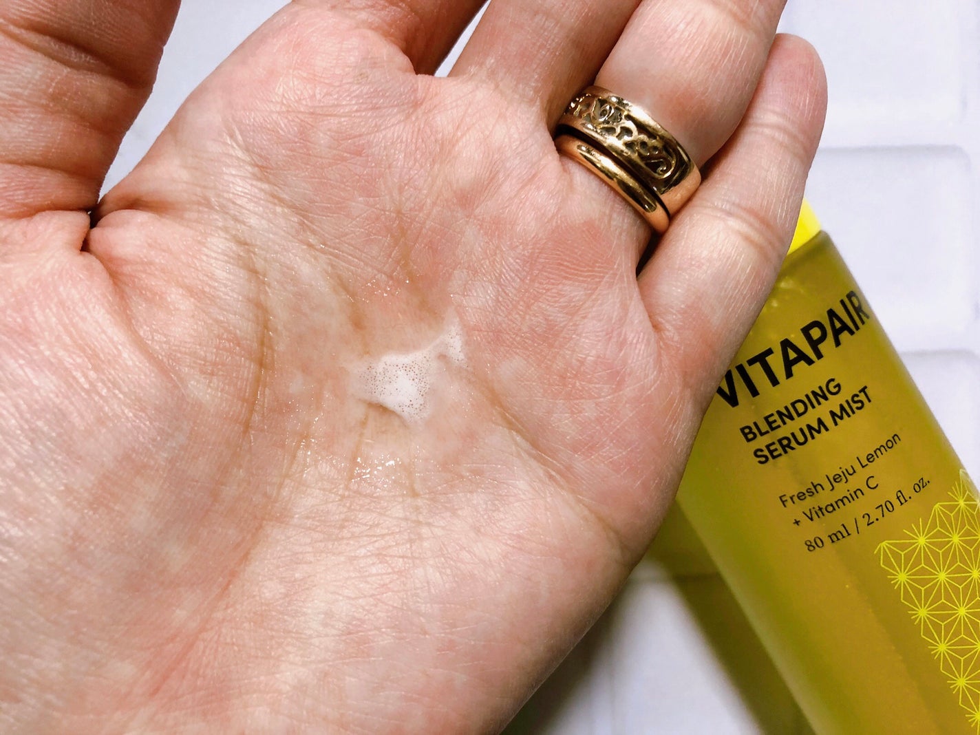 ビタペアCセラムミスト/ネイチャーリパブリック/ミスト状化粧水を使ったクチコミ(4枚目)