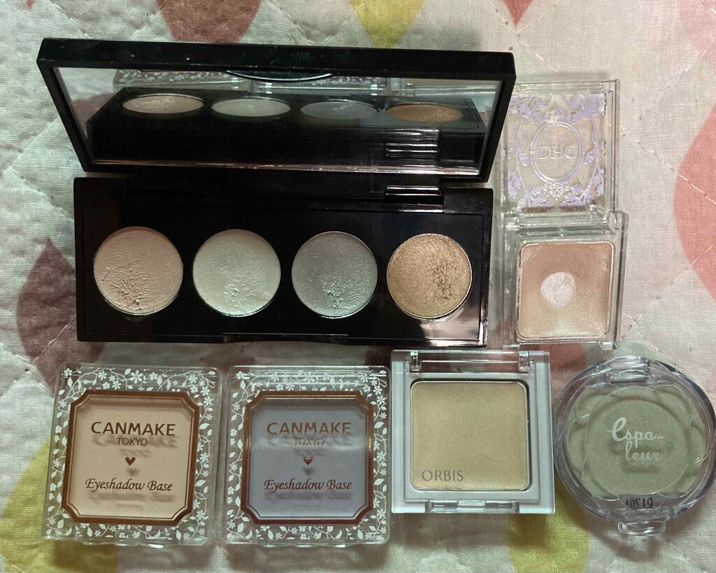 シングルカラー アイシャドウ T02/DHC/アイシャドウパレットを使ったクチコミ（2枚目）