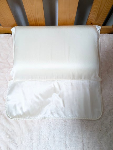 シルクシャイニーピローパッド/コジット/その他を使ったクチコミ(5枚目)