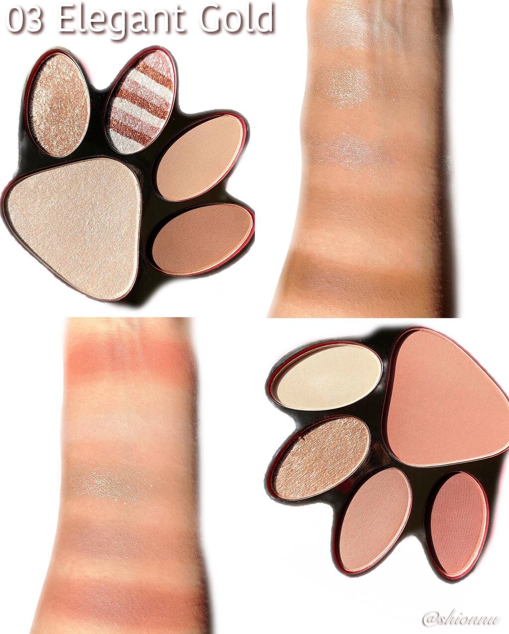 TIGER MAKEUP PALETTE/COLORKEY/アイシャドウパレットを使ったクチコミ(6枚目)