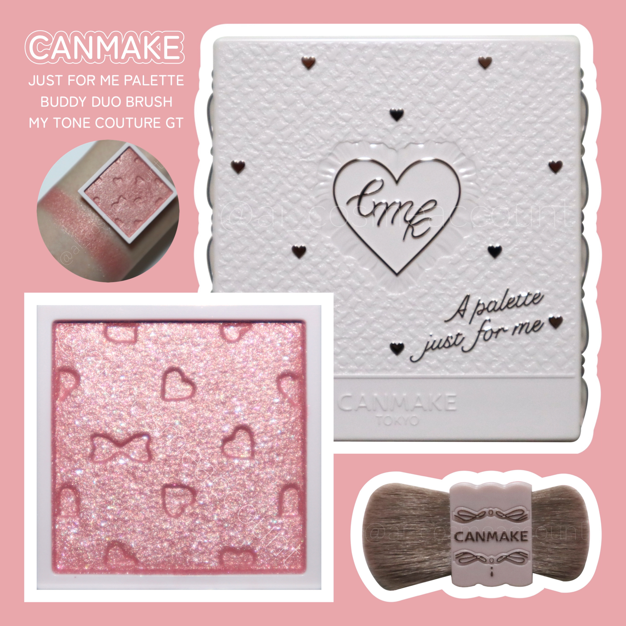 マイトーンクチュール GT02 フルーツポンチ/キャンメイク/メイクアップキットを使ったクチコミ（1枚目）