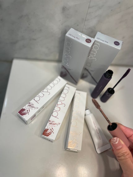 ハンオールブロウカラ/rom&nd/眉マスカラを使ったクチコミ(2枚目)