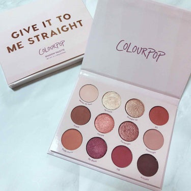 Give It To Me Straight/ColourPop/アイシャドウパレット by み る 🍼