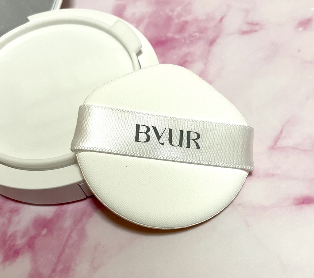 セラムフィット フルカバー グロークッション 20 クリームベージュ/ByUR/クッションファンデーションを使ったクチコミ（2枚目）