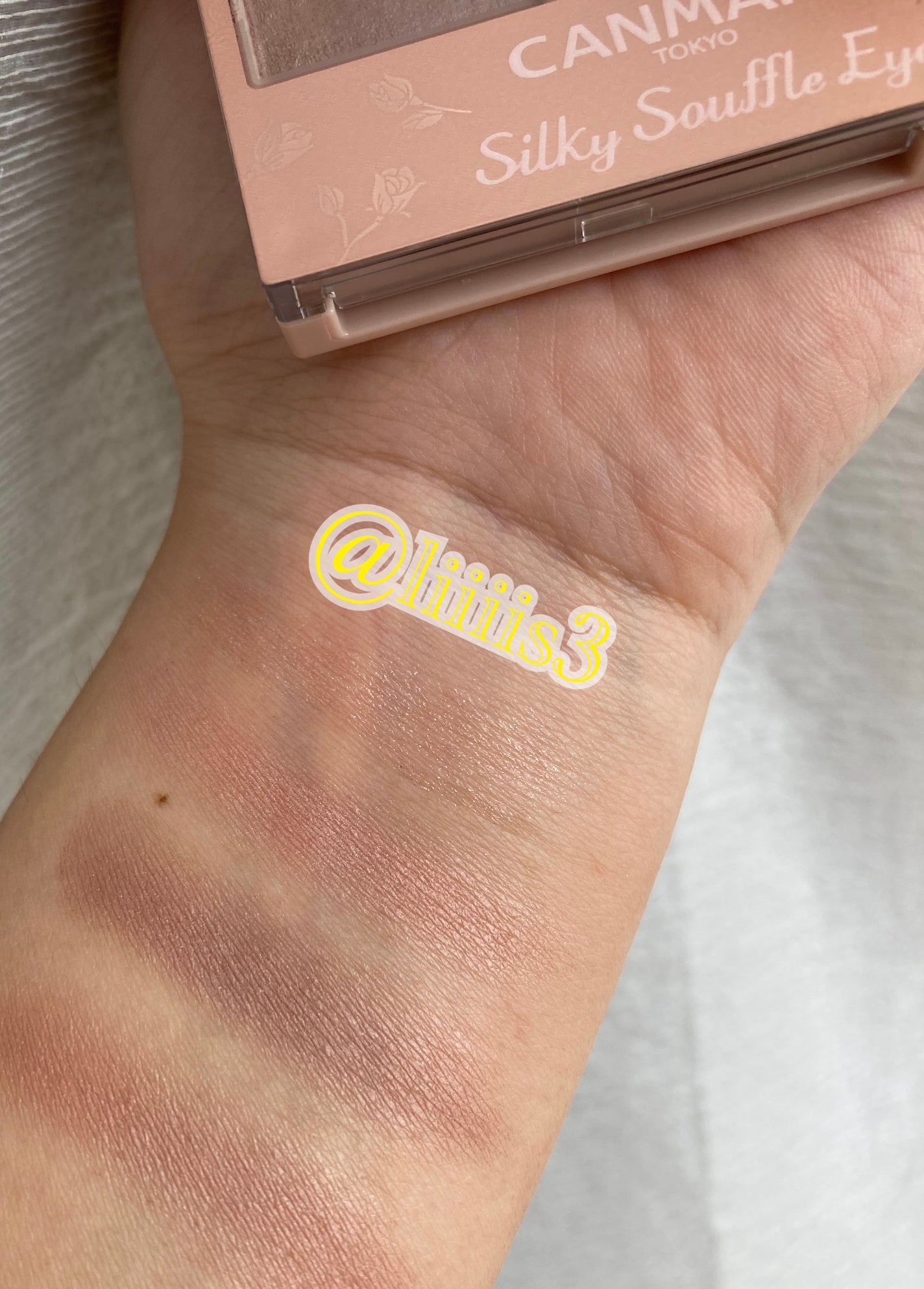 シルキースフレアイズ(マットタイプ)/キャンメイク/アイシャドウパレットを使ったクチコミ(2枚目)