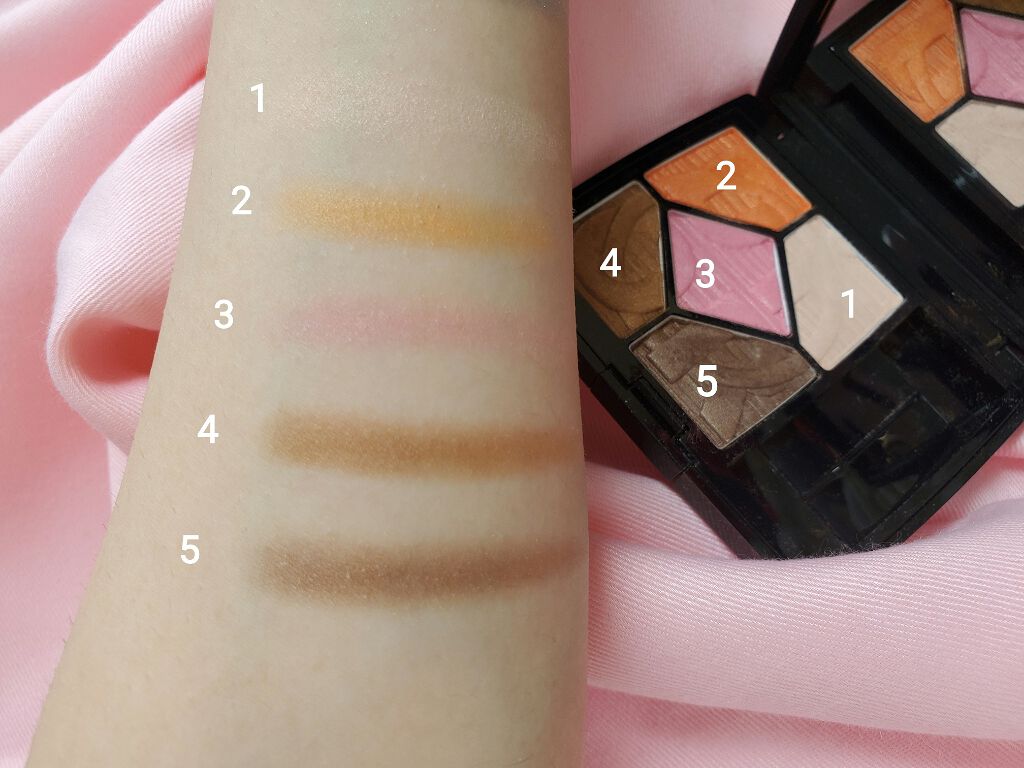 サンク クルール/Dior/アイシャドウパレットを使ったクチコミ(2枚目)