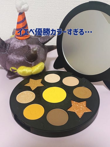 Colorkey × ピカチュウ Electric Contact 9-Shade Eyeshadow Palette/COLORKEY/パウダーアイシャドウを使ったクチコミ（2枚目）