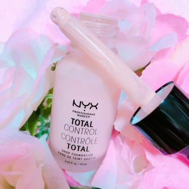 NYX Professional Makeup TTLコントロール DP ファンデーションのクチコミ「
🌸NYX PROFESSIONAL MAKEUP
🌼TOTAL CONTROL DROP F.....」（2枚目）