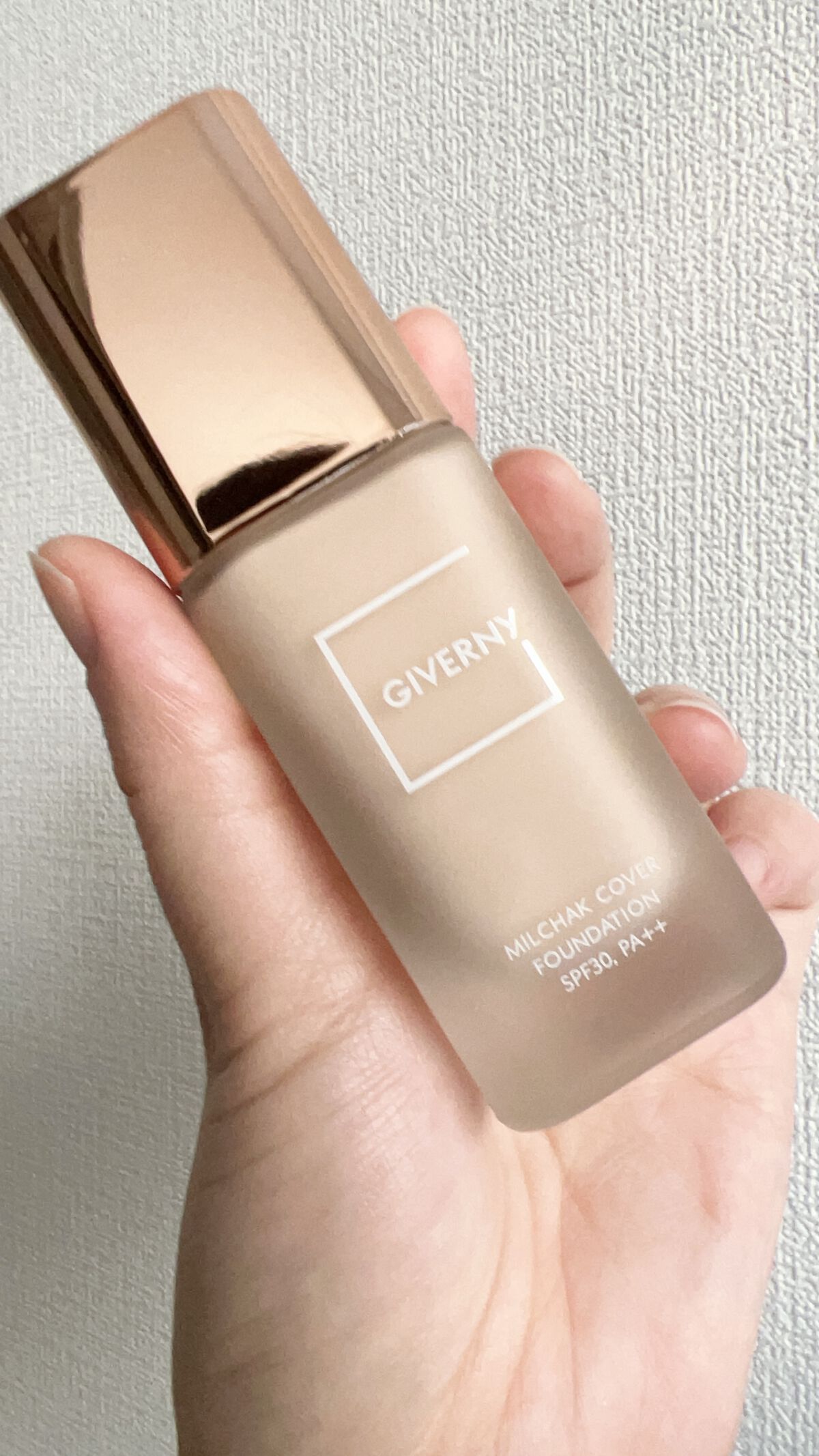 密着カバーファンデーション/GIVERNY/リキッドファンデーションを使ったクチコミ（1枚目）