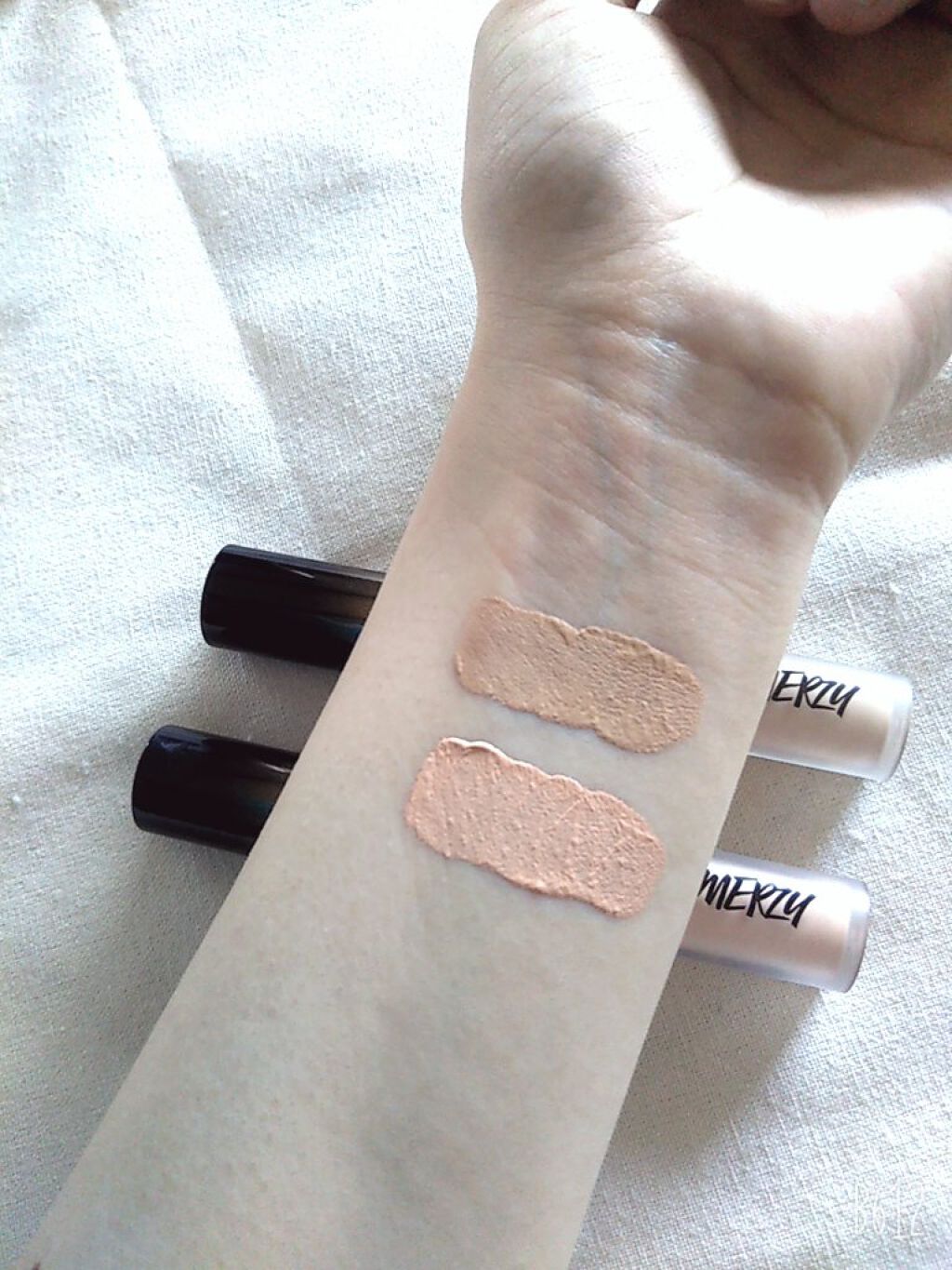 ザ ファースト クリーミーコンシーラー/MERZY/リキッドコンシーラーを使ったクチコミ（2枚目）