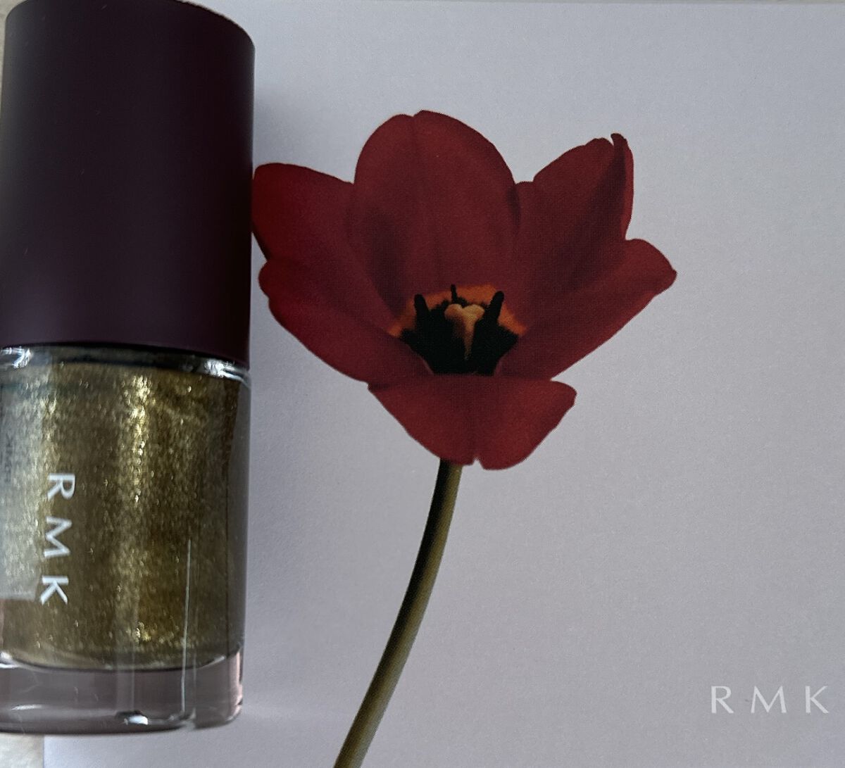 RMK ネイルラッカー EX-06 シマリング サイプレス/RMK/マニキュアを使ったクチコミ（1枚目）