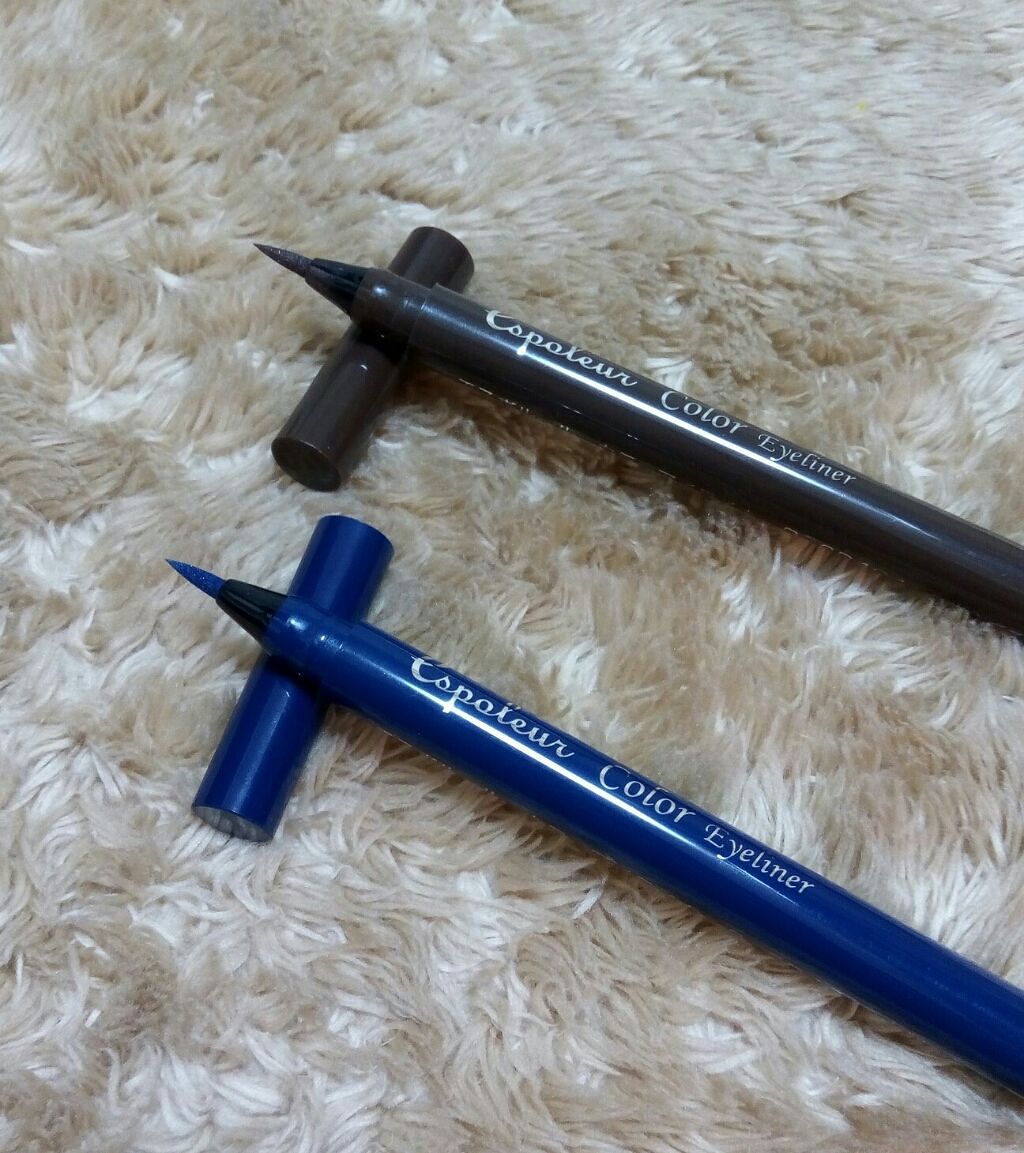 エスポルールカラーアイライナー/エスポルール/リキッドアイライナーを使ったクチコミ(2枚目)