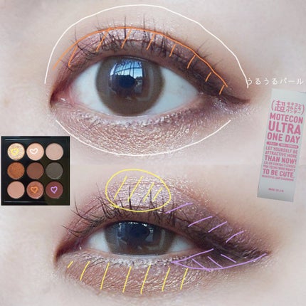 スモール アイシャドウ×9/M・A・C/アイシャドウパレットを使ったクチコミ(2枚目)