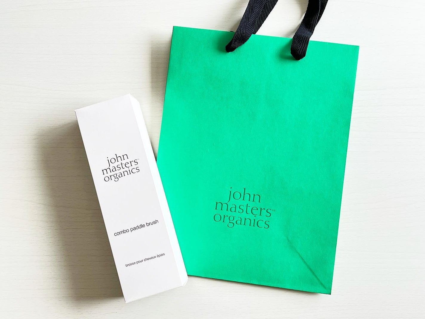 コンボパドルブラシ/john masters organics/ヘアブラシを使ったクチコミ(4枚目)