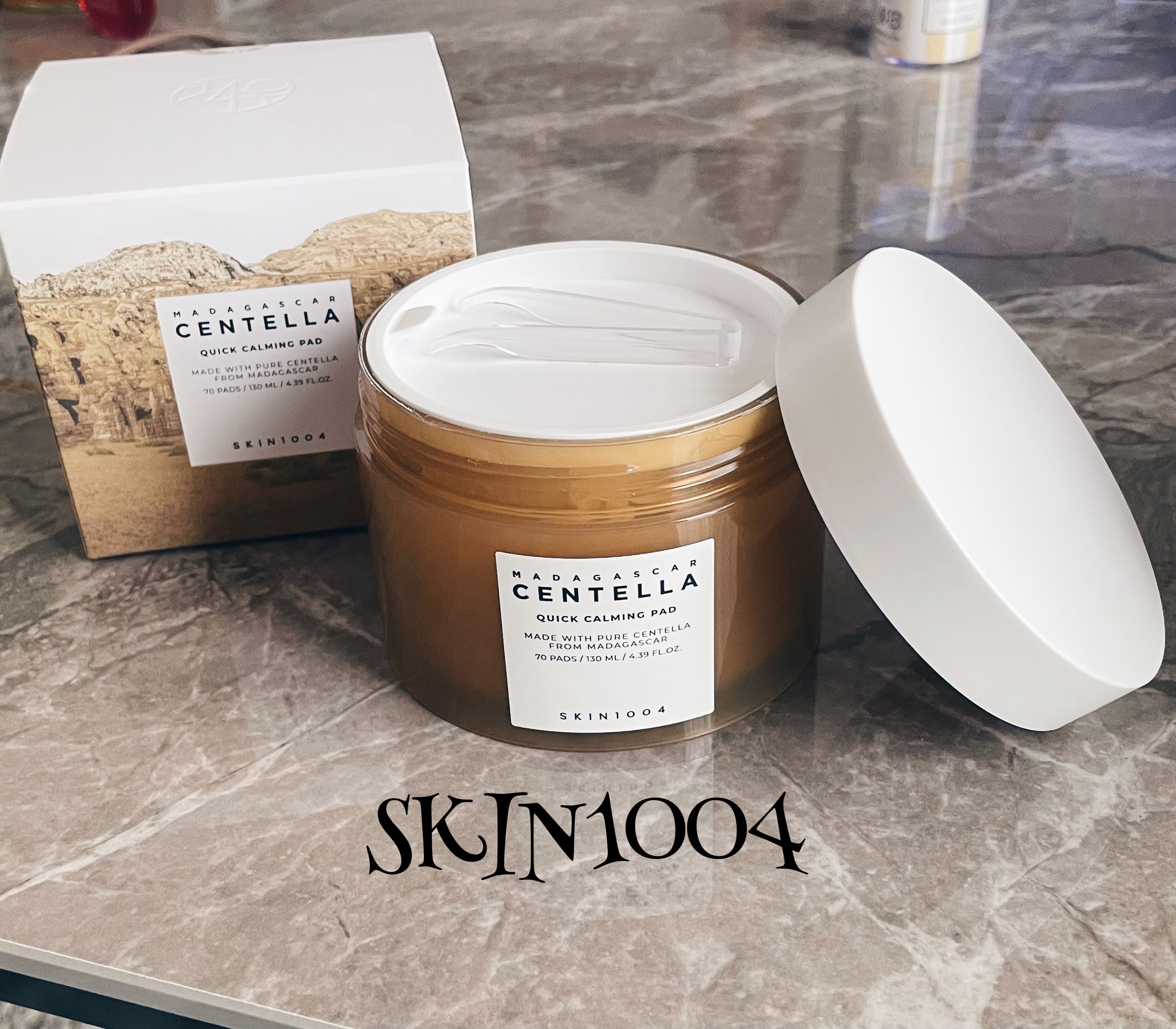 センテラ クイックカーミングパッド/SKIN1004/トナーパッドを使ったクチコミ（1枚目）