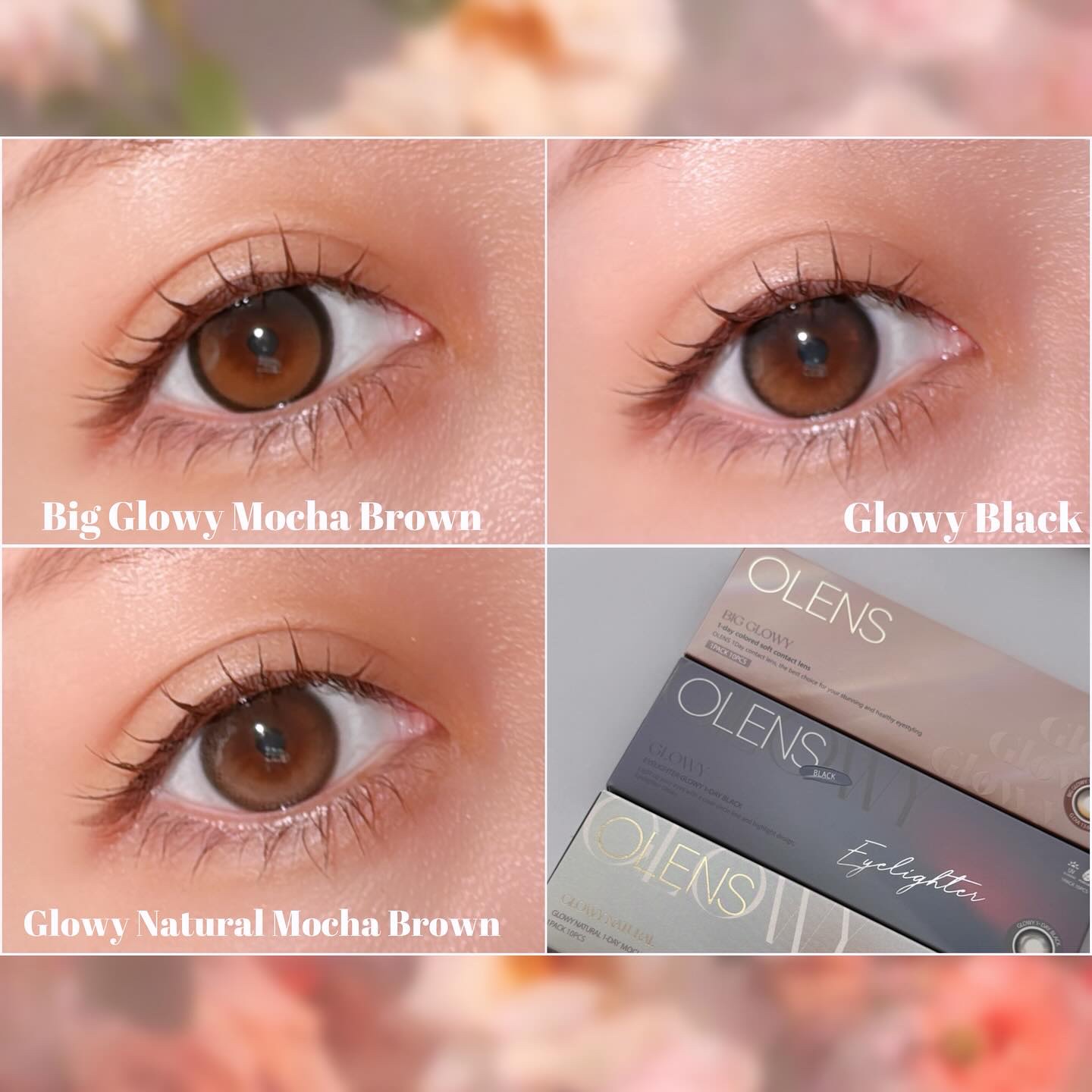 Glowy Natural 1Day/OLENS/カラーコンタクトレンズを使ったクチコミ（2枚目）