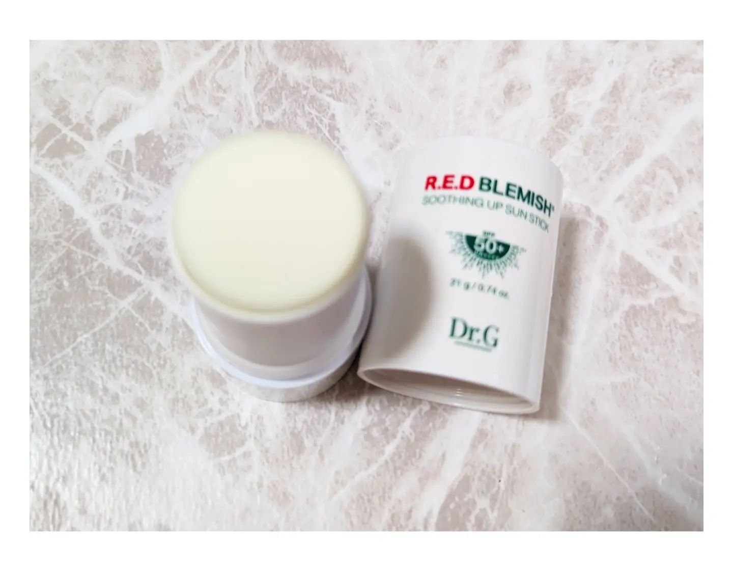レッドブレミッシュスージングアップサンスティック/Dr.G/日焼け止めスティックを使ったクチコミ（2枚目）
