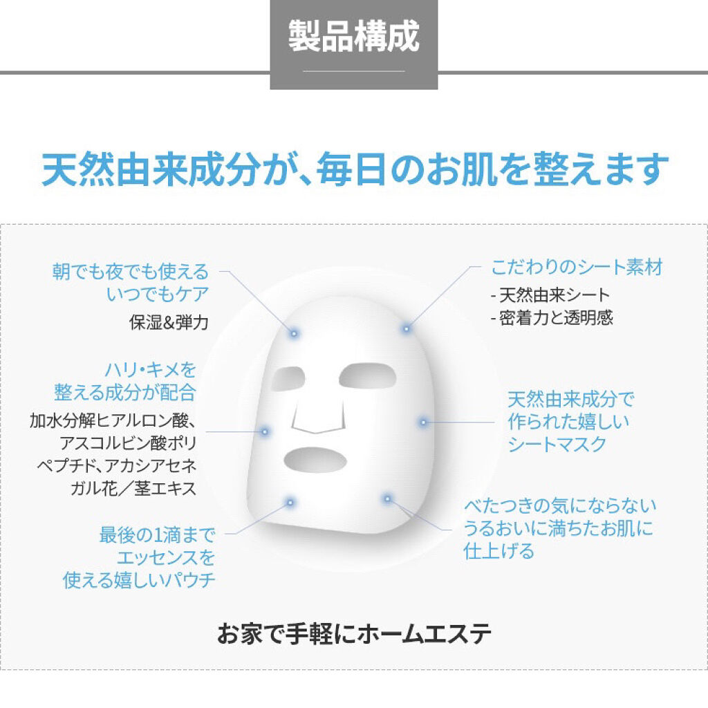 デイリーマスク/atoｍ美/その他スキンケアを使ったクチコミ（3枚目）