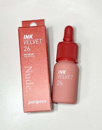 インク ベルベット 26 ウェルメイド ヌード(WELL-MADE NUDE)/PERIPERA/口紅の画像