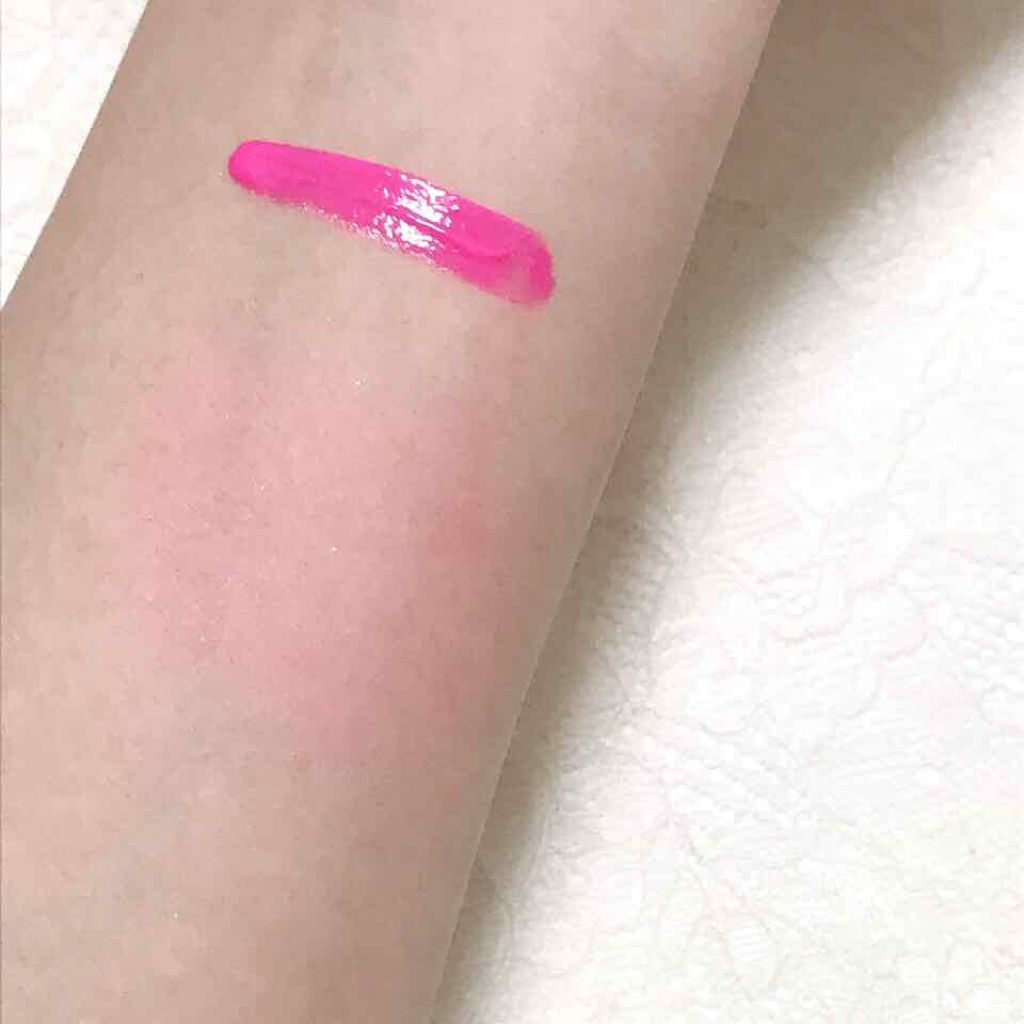 ジューシーレディリキッドチーク/キャンメイク/リキッドチークを使ったクチコミ（3枚目）