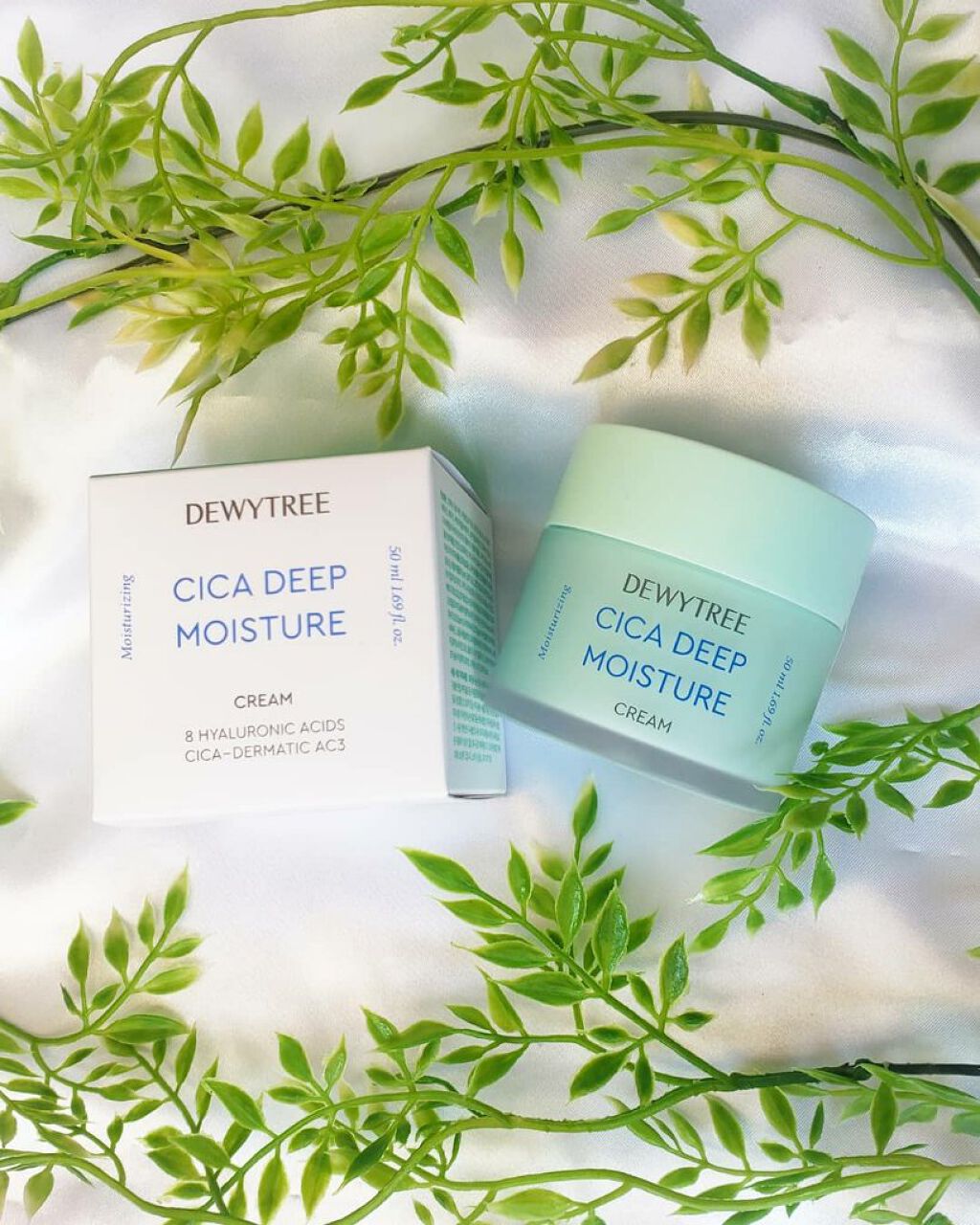 CICA ディープモイスチャークリーム/DEWYTREE/フェイスクリームを使ったクチコミ（1枚目）