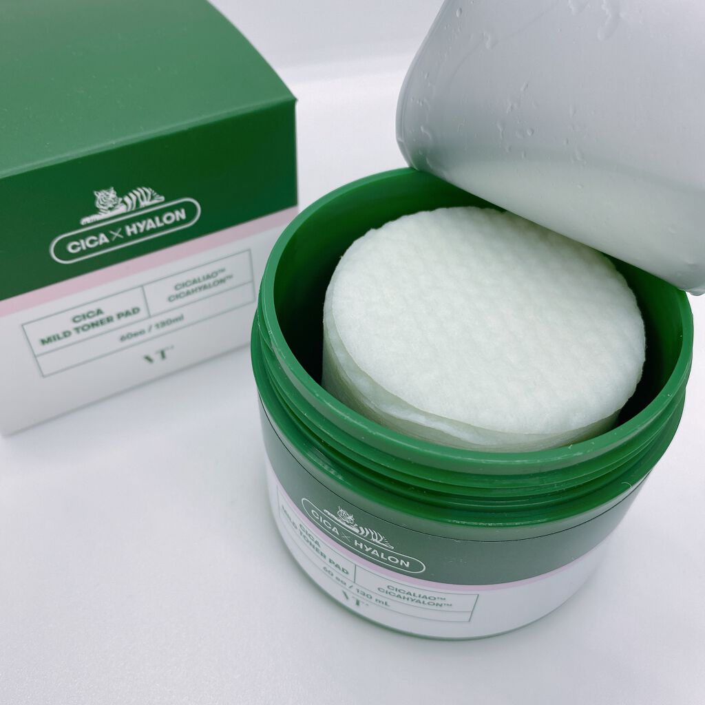 CICA マイルドトナーパッド/VT/トナーパッドを使ったクチコミ(2枚目)