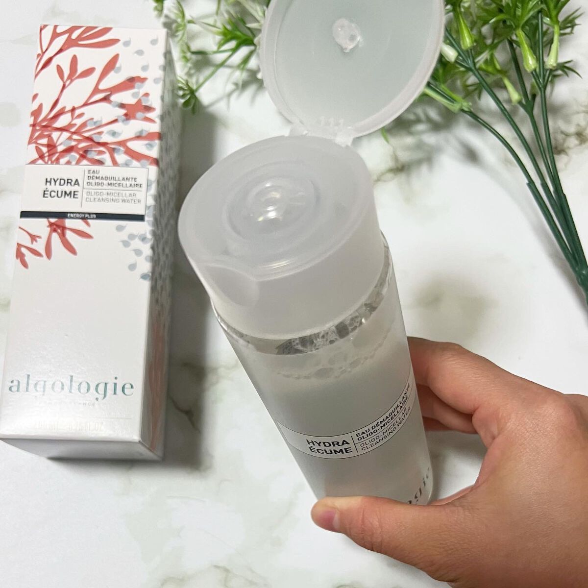 ミセラー クレンジングウォーター/algologie/クレンジングウォーターを使ったクチコミ（2枚目）