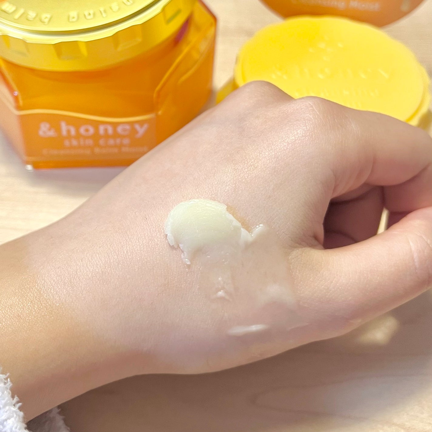 &honey クレンジングバーム モイスト/&honey/クレンジングバームを使ったクチコミ(3枚目)