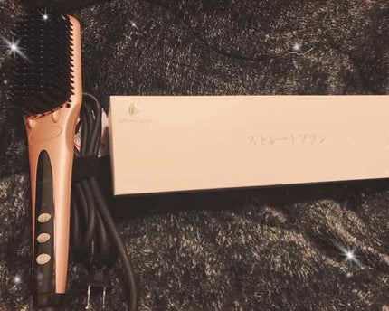 ダブルマイナスイオンストレートブラシアイロン/Miropure/ヒートブラシを使ったクチコミ(1枚目)