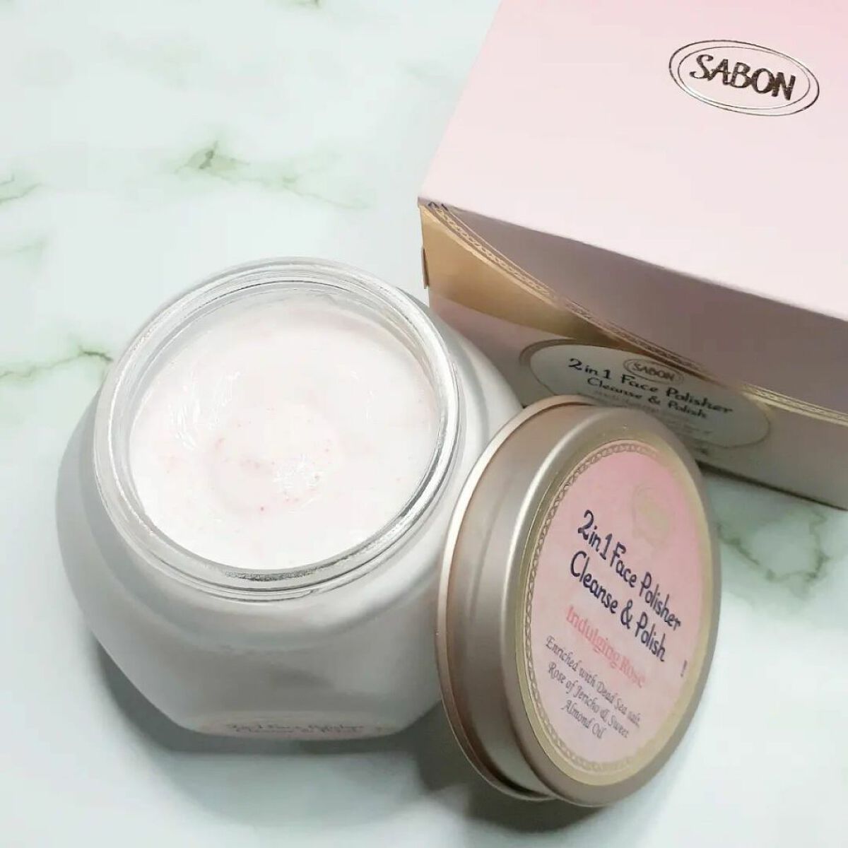 フェイスポリッシャー インダルジング/SABON/スクラブ・ゴマージュを使ったクチコミ(2枚目)