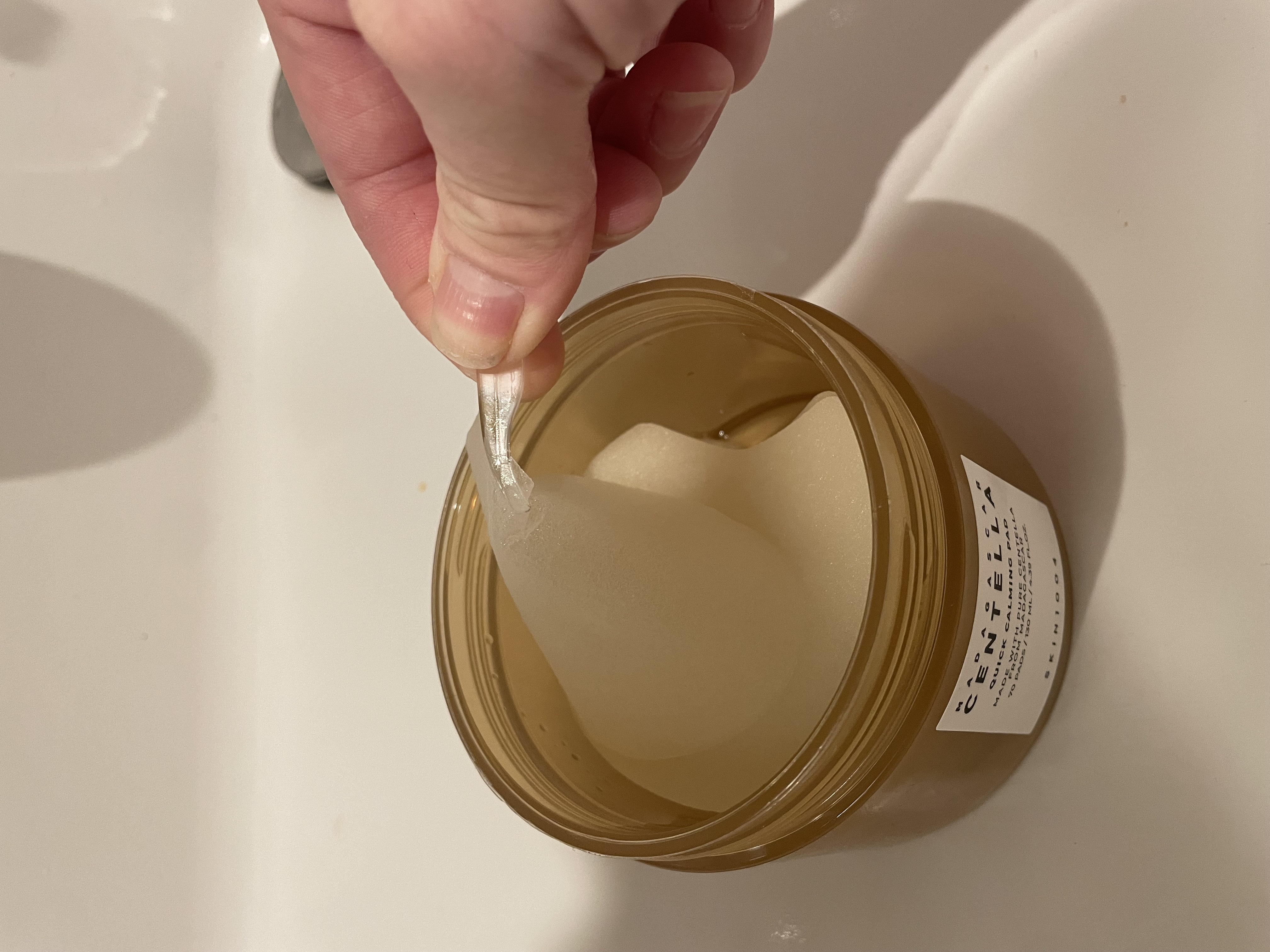 センテラ クイックカーミングパッド/SKIN1004/トナーパッドを使ったクチコミ（1枚目）