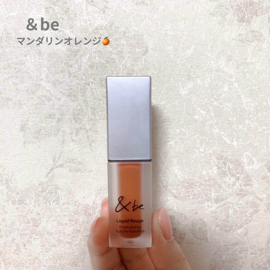 &be リキッドルージュ/&be/口紅を使ったクチコミ(1枚目)