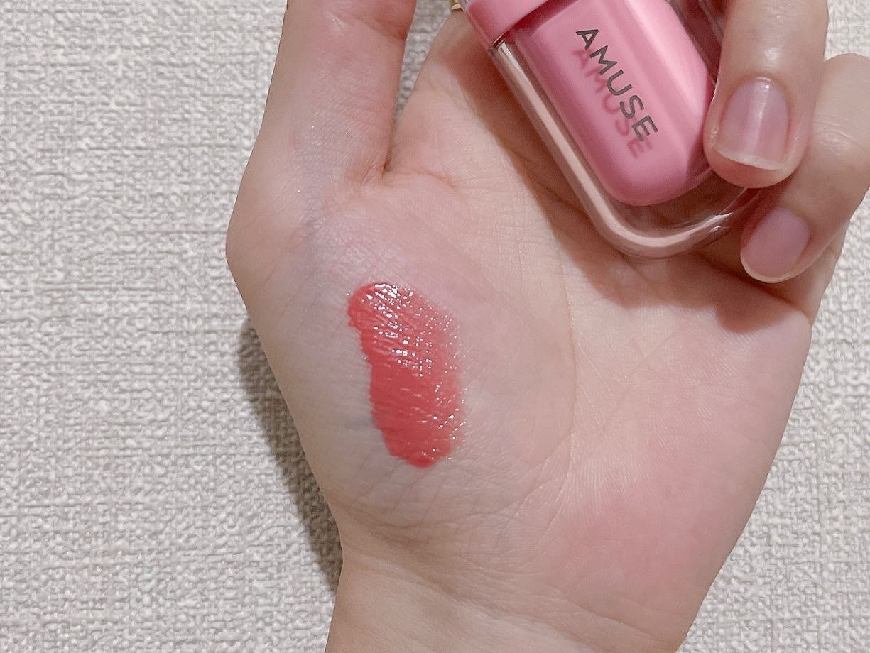 ジェルフィットティント/AMUSE/リップティントを使ったクチコミ(3枚目)