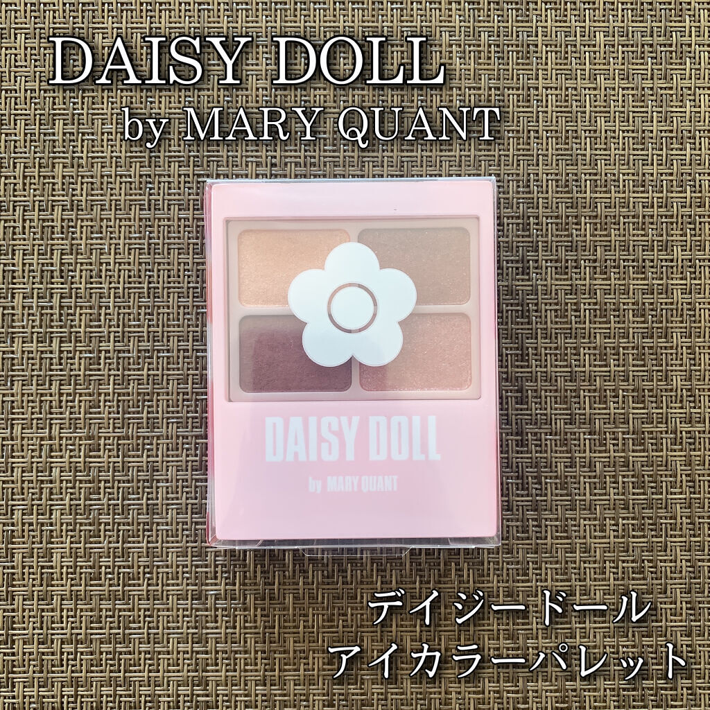 デイジードール アイカラー パレット R-01 ライチレッド/DAISY DOLL by MARY QUANT/アイシャドウパレットを使ったクチコミ（1枚目）