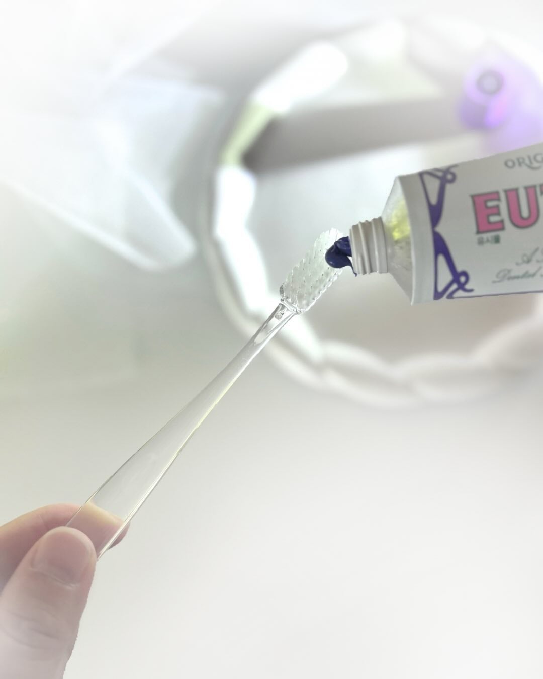 ホワイトパープル歯みがき ピーチフローラルミントの香り/EUTHYMOL/歯磨き粉を使ったクチコミ(3枚目)