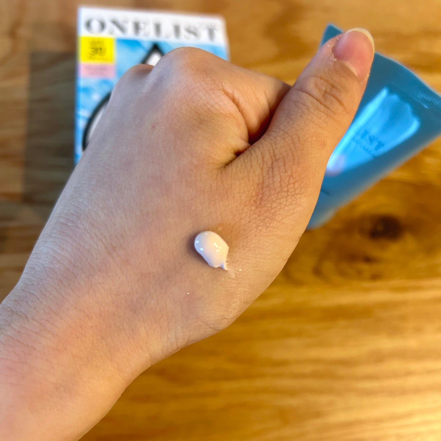 ワンリスト オールインワン デイクリーム/ナリスアップ/オールインワン化粧品を使ったクチコミ(2枚目)