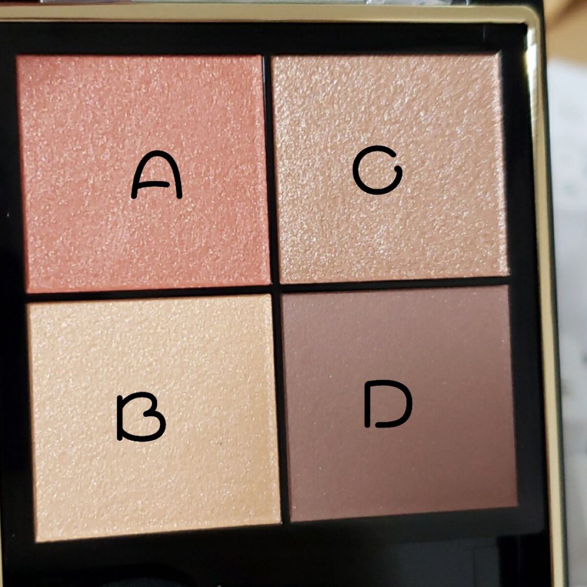 リアルクローズシャドウ CX05 フリンジハット/excel/アイシャドウパレットを使ったクチコミ（2枚目）