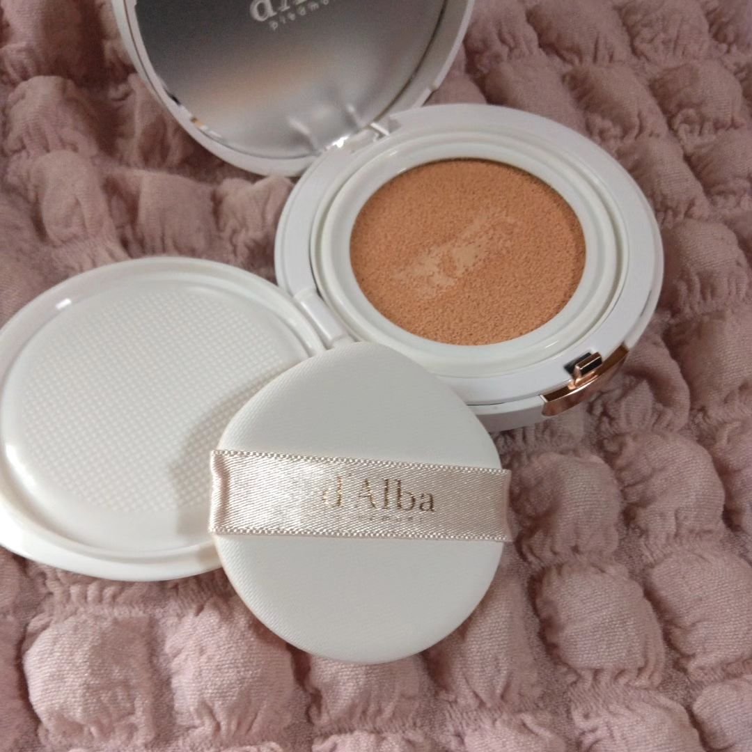 ウォータフルトーンアップサンクッション/ダルバ/化粧下地を使ったクチコミ（3枚目）