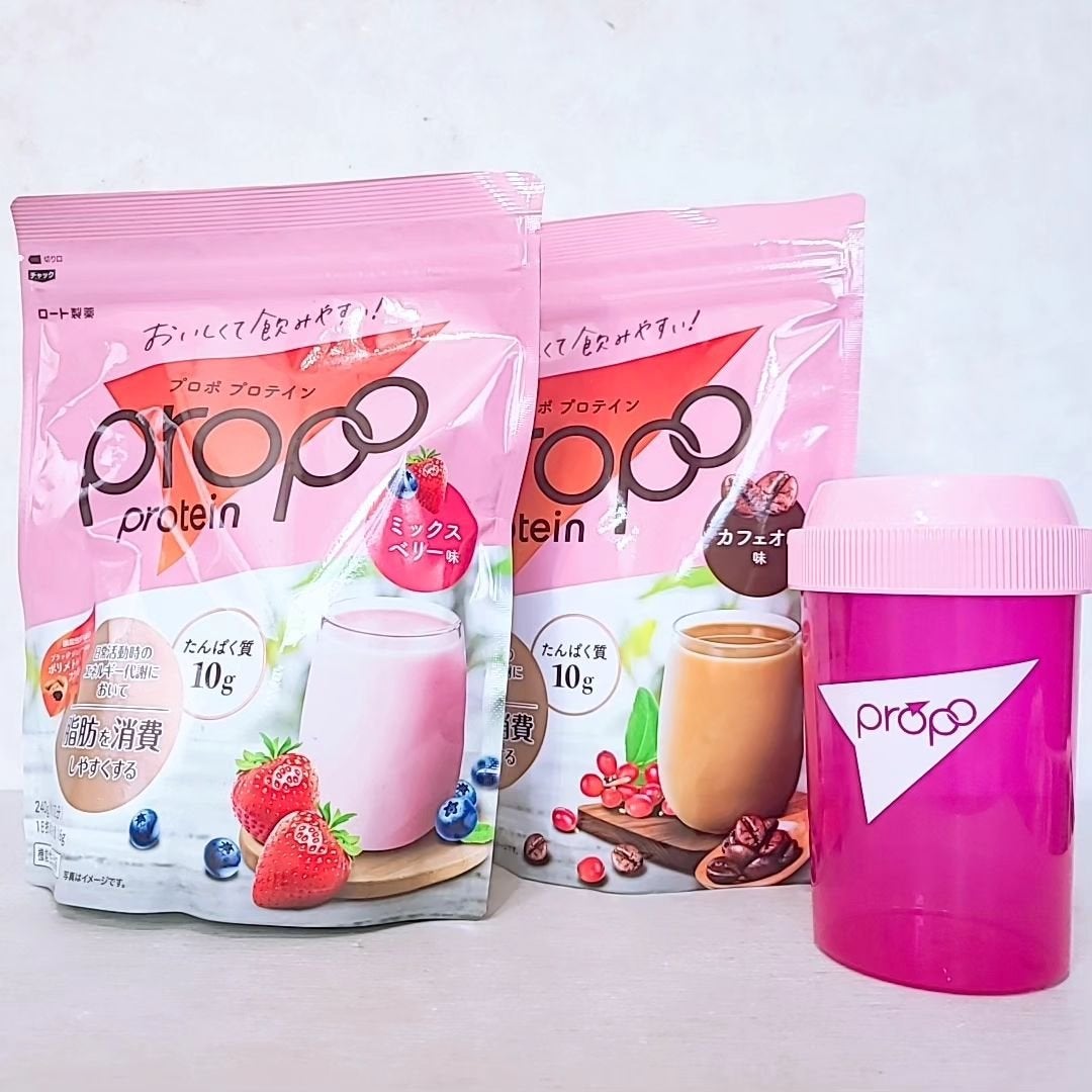 プロポ プロテイン(カフェオレ味)/ロート製薬/その他プロテインを使ったクチコミ(2枚目)
