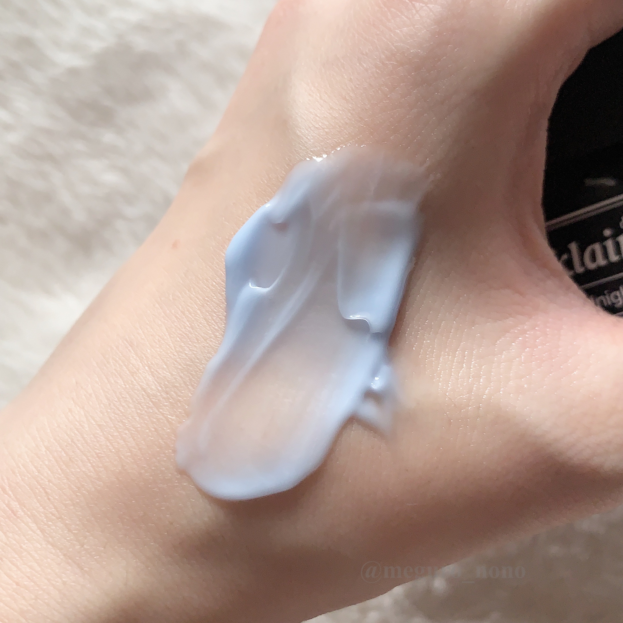 ミッドナイトブルーカーミングクリーム/Klairs/フェイスクリームを使ったクチコミ（2枚目）