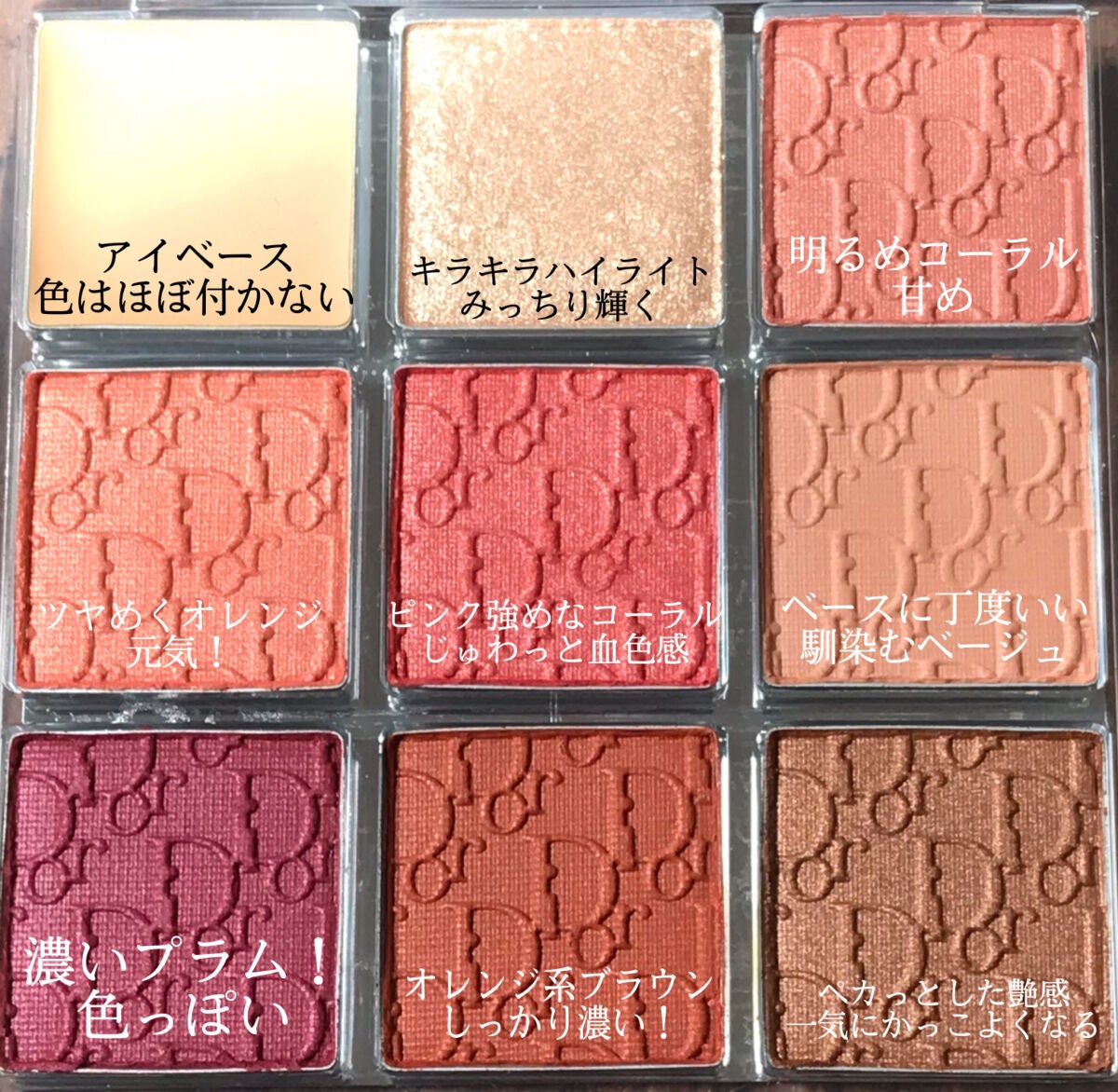 ディオール バックステージ アイ パレット/Dior/アイシャドウパレットを使ったクチコミ(4枚目)